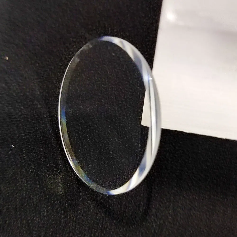 30mm * 2.0mm Zegarek z płaskim panelem SZKŁO Przezroczyste powlekane powłoką AR Duże fazowanie Mineralne precyzyjne szkło Mod Części zamienne Akcesoria