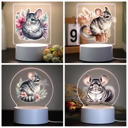 Totoro Children'S Lamp Usb Atmosphere Desk Lamp Acrylic Led Night Light