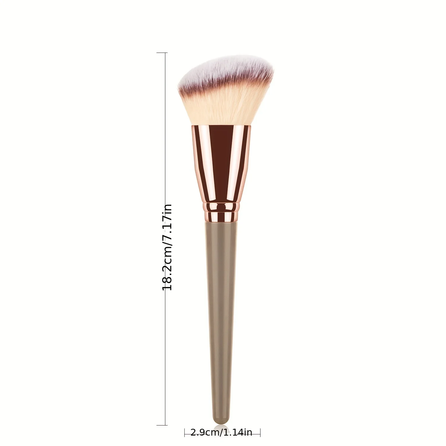 Konturpinsel, Premium Contour Blush Bronzer Gesichts-Make-up-Pinsel, perfekt für Wangen, Stirn, Kiefer, Nase, Mischen, Vertiefung der Kontur