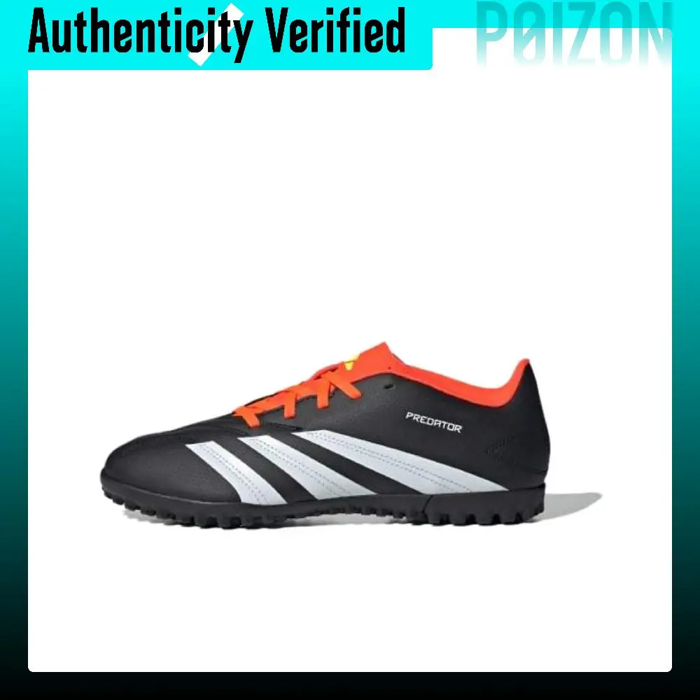 Adidas Predator CLUB Soccer Shoes Unisex Low-top Black Red IG7711