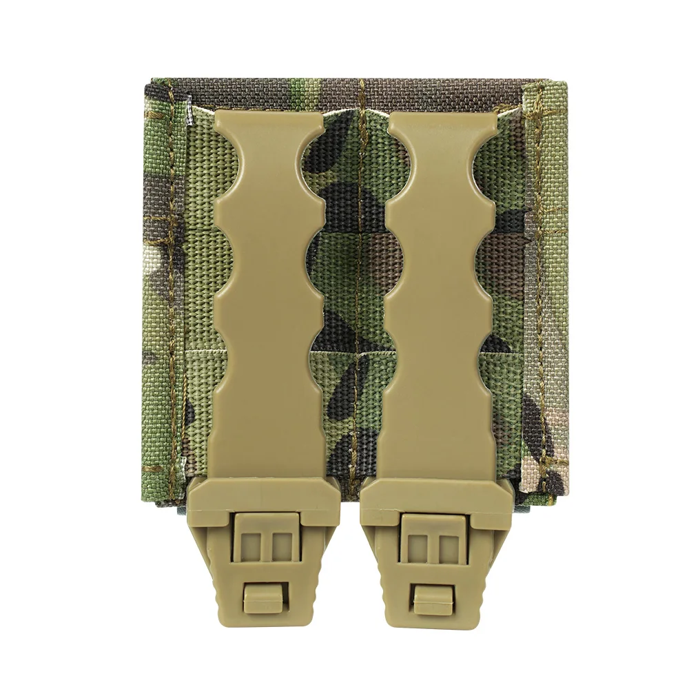 Fast 9mm Double Mag Pouch Hunting Outdoors Molle System Accessories Waist Bag Equipment New Quick Pull Storage