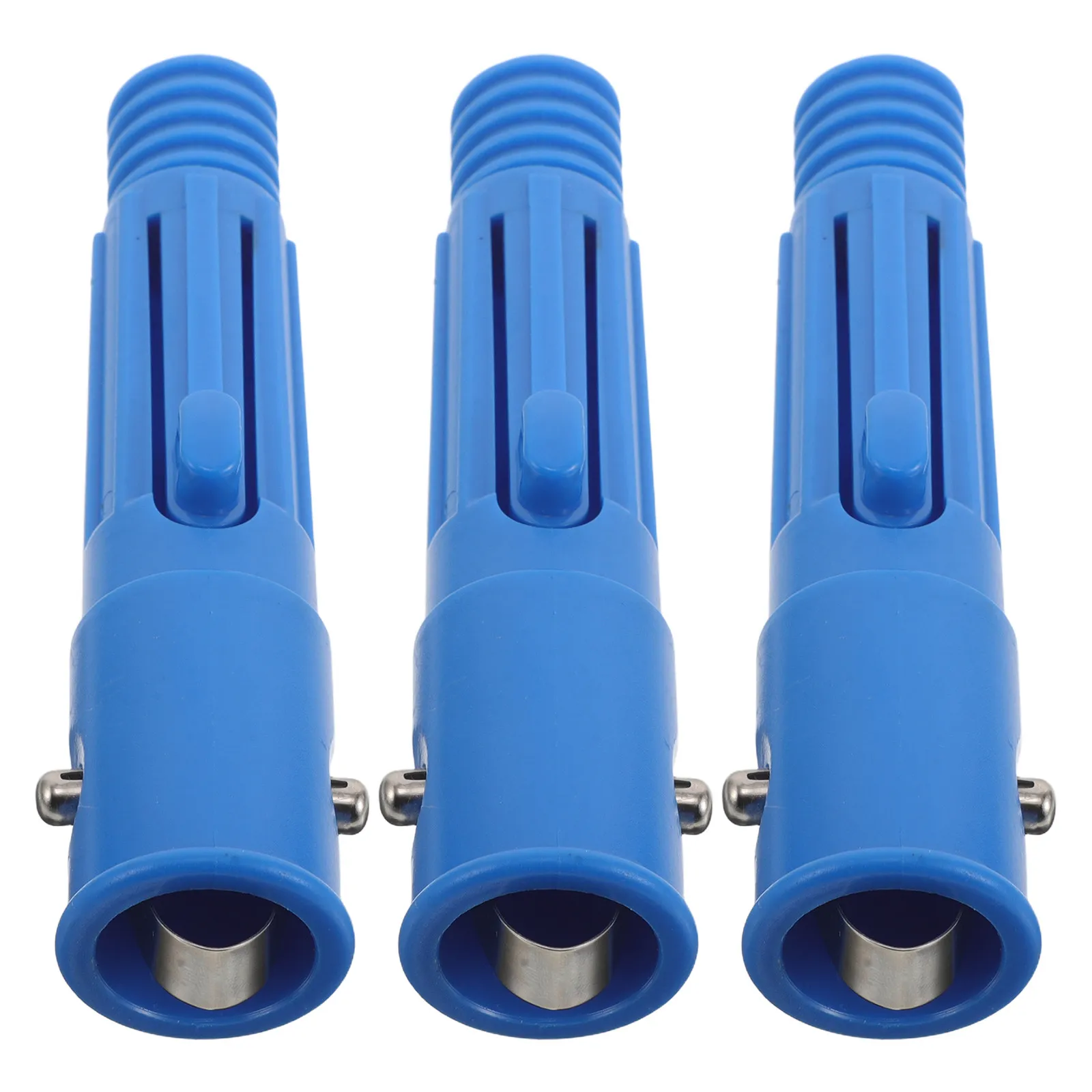3Sets Telescoping Mop Pole Adapter Lightweight Plastic Threaded Tip Replacement Secure Mop Handle Extender Extension Pole End