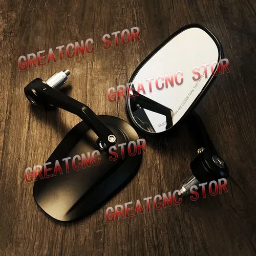 Espejo retrovisor Universal para motocicleta E24, extremo de barra de espejo para BMW R1250GS R1200GS, Kawasaki Z1000 Z750 para Honda CB1000R CB600F