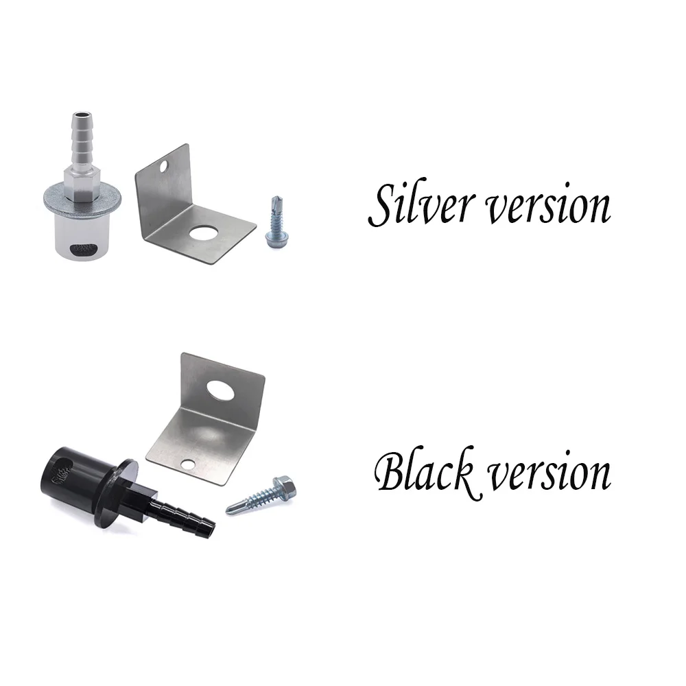 

Soft Hose Hook for 1/4 NPT Threaded Connector Aluminum Made 5/16 Size Exhaust Pipe Suitable