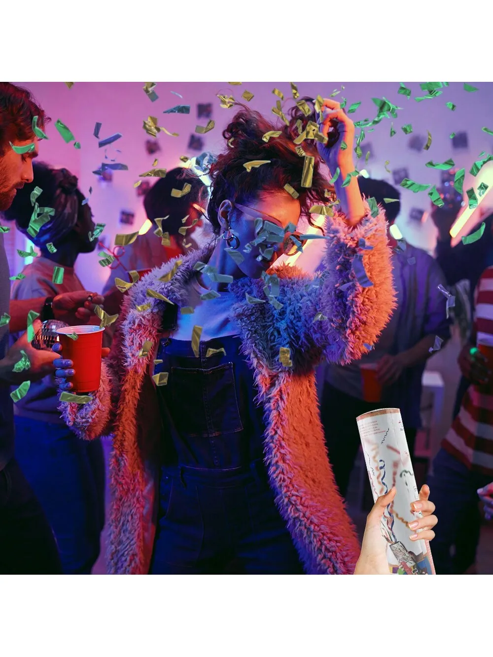 กระดาษป๊อปเปอร์ขนนกขนาด 20 ซม. 12 แพ็ค - เครื่องประดับปาร์ตี้แสนสนุก ชุดกระดาษขนนกสีสันสดใส 12 ชิ้น 20 ซม. - เหมาะสําหรับงานปาร์ตี้และกิจกรรมต่างๆ