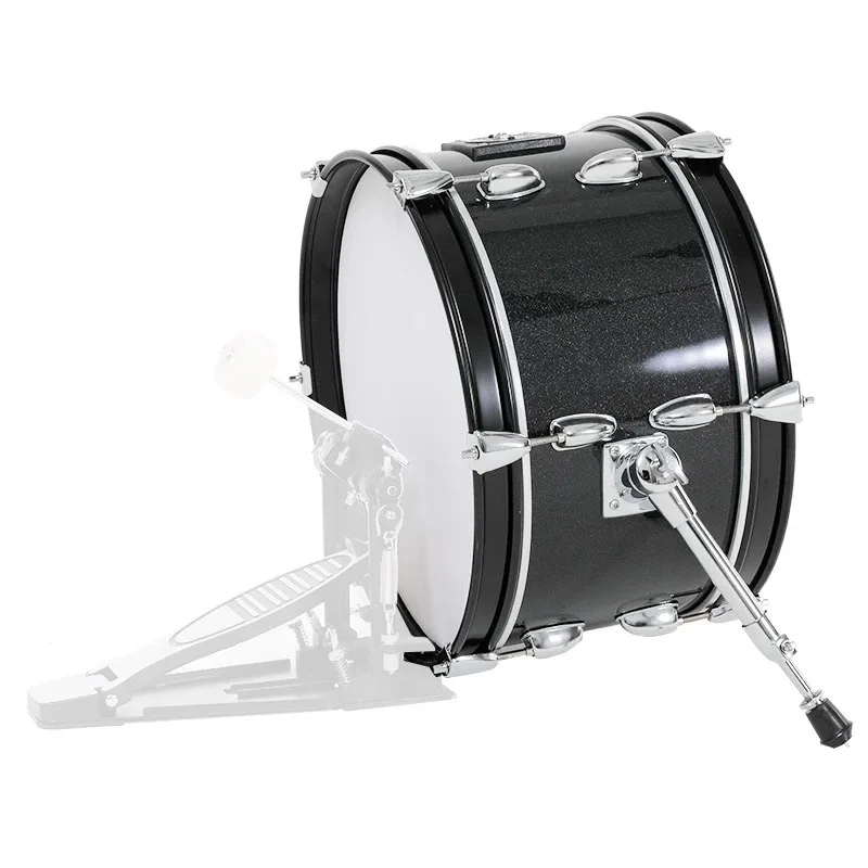 Lemon Electronic Wooden Chamber Mesh Leather Simulation Bottom Drum