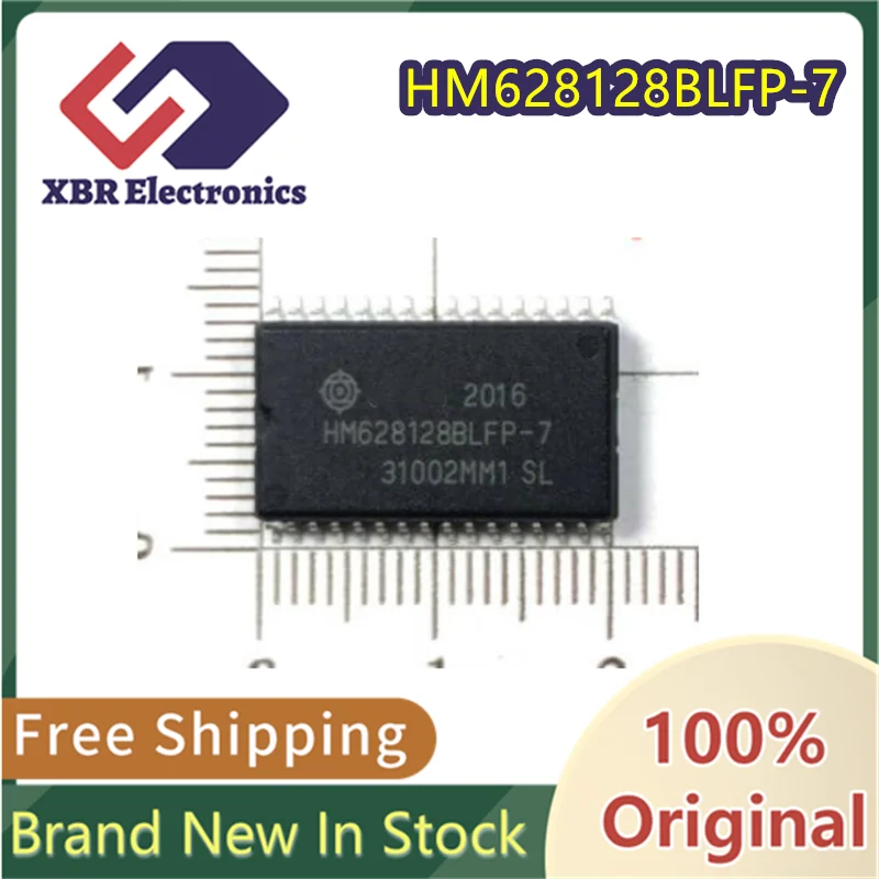 (10/50 pieces) HM628128BLFP-7 HM628128BLFP SMD SOP32 static memory chip Brand new and original In stock with