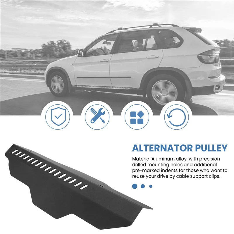 

A03G-Alternator Pulley And Belt Cover For Subaru WRX And Sti 02-17 Car Accessories