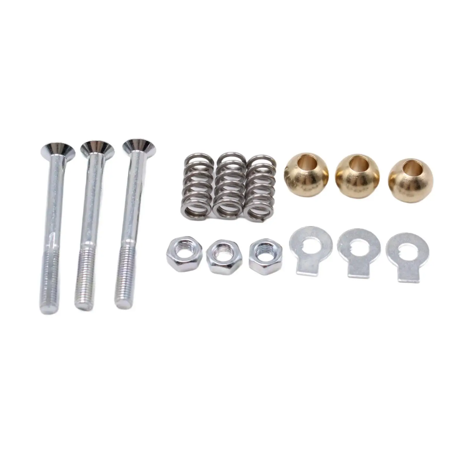 

Комплект петель задней двери, пружина двери, автоаксессуары, простая установка, профессиональная замена, гайки и болты для петель для 90, 110, 130