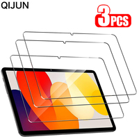 3 Packs Tempered Glass For Xiaomi Redmi Pad SE 11 inch Screen Protector Tablet Protective Film For Redmi Pad 10.6 Mi Pad 5 6 Pro