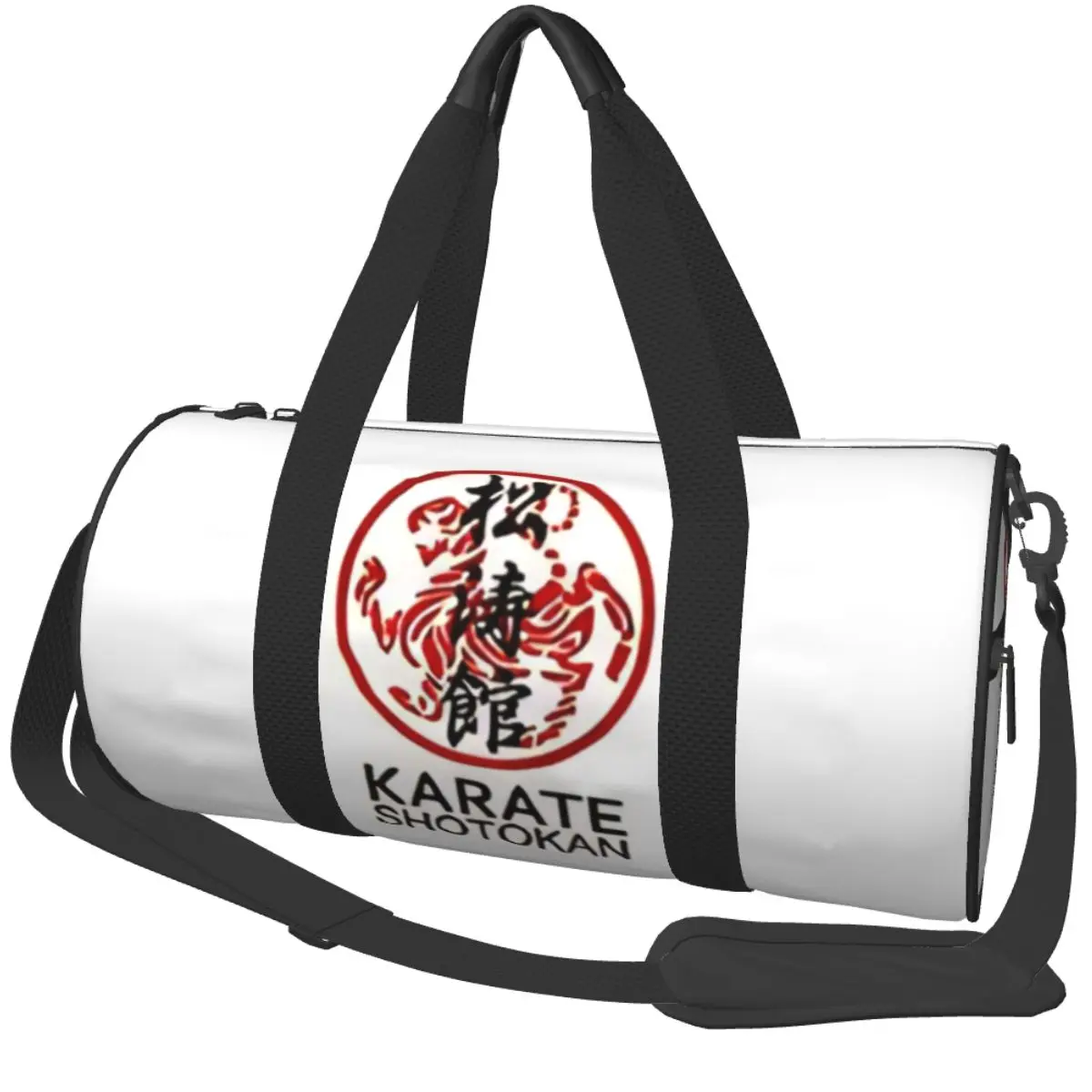 Shotokan Karate Symbol And Kanji Sport Bags Large Capacity Gym Bag Outdoor Men Women Design Handbag Travel Cute Fitness Bag