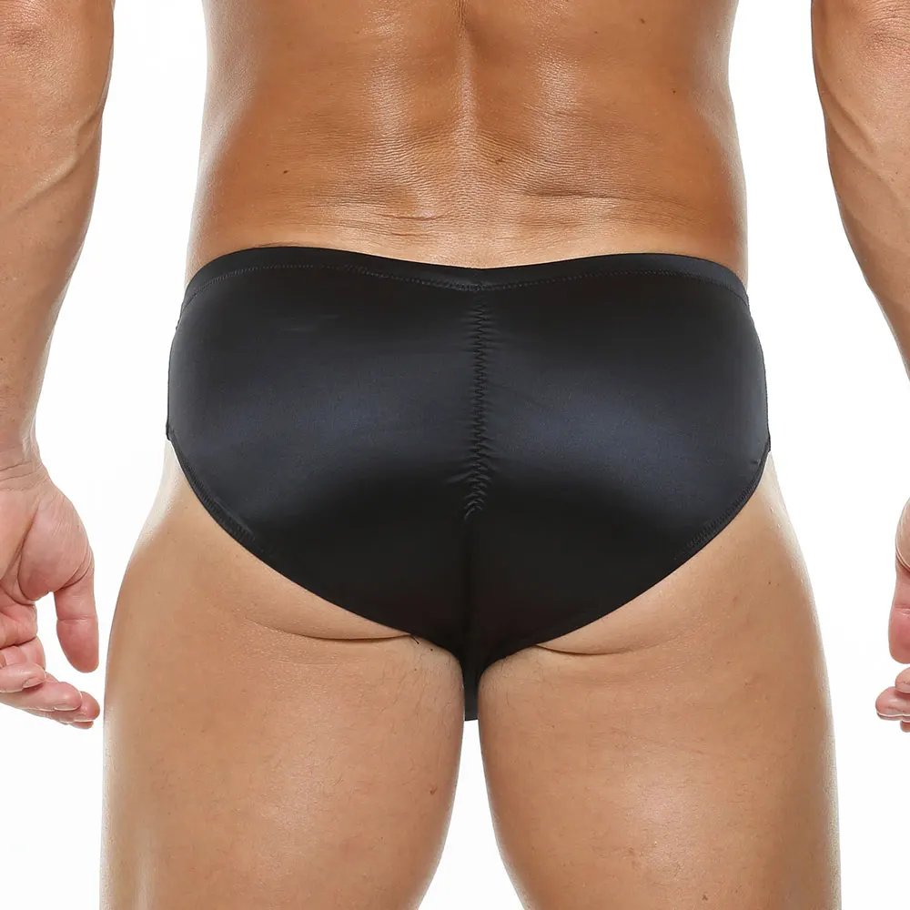 Men's Low-Waist Triangular Briefs Silk Smooth Ice Silk Fabric Comfortable Breathable Sexy Summer Underwear