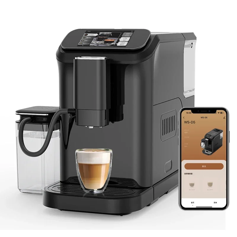 Professionele 20bar Slimme Expresso Cappuccino Espresso Koffiezetapparaat Volautomatisch Koffiezetapparaat