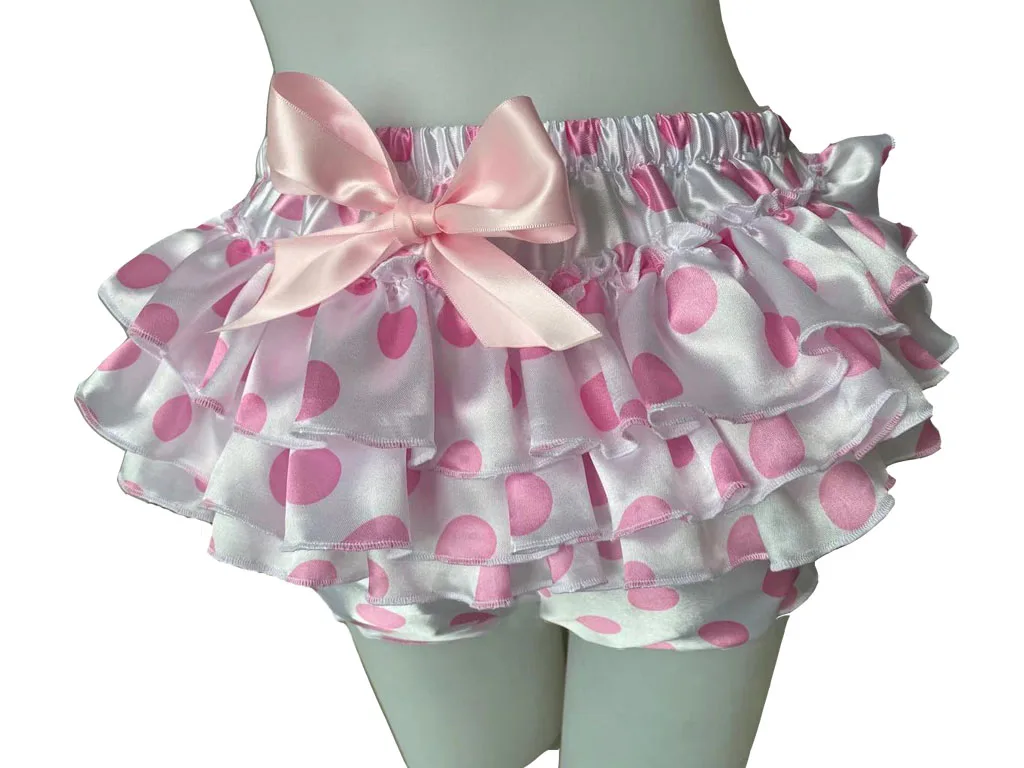 Adult Ruffle Panties Bloomers incontinence Diaper Cover #FSP06-7,M / L /  XL/ XXL