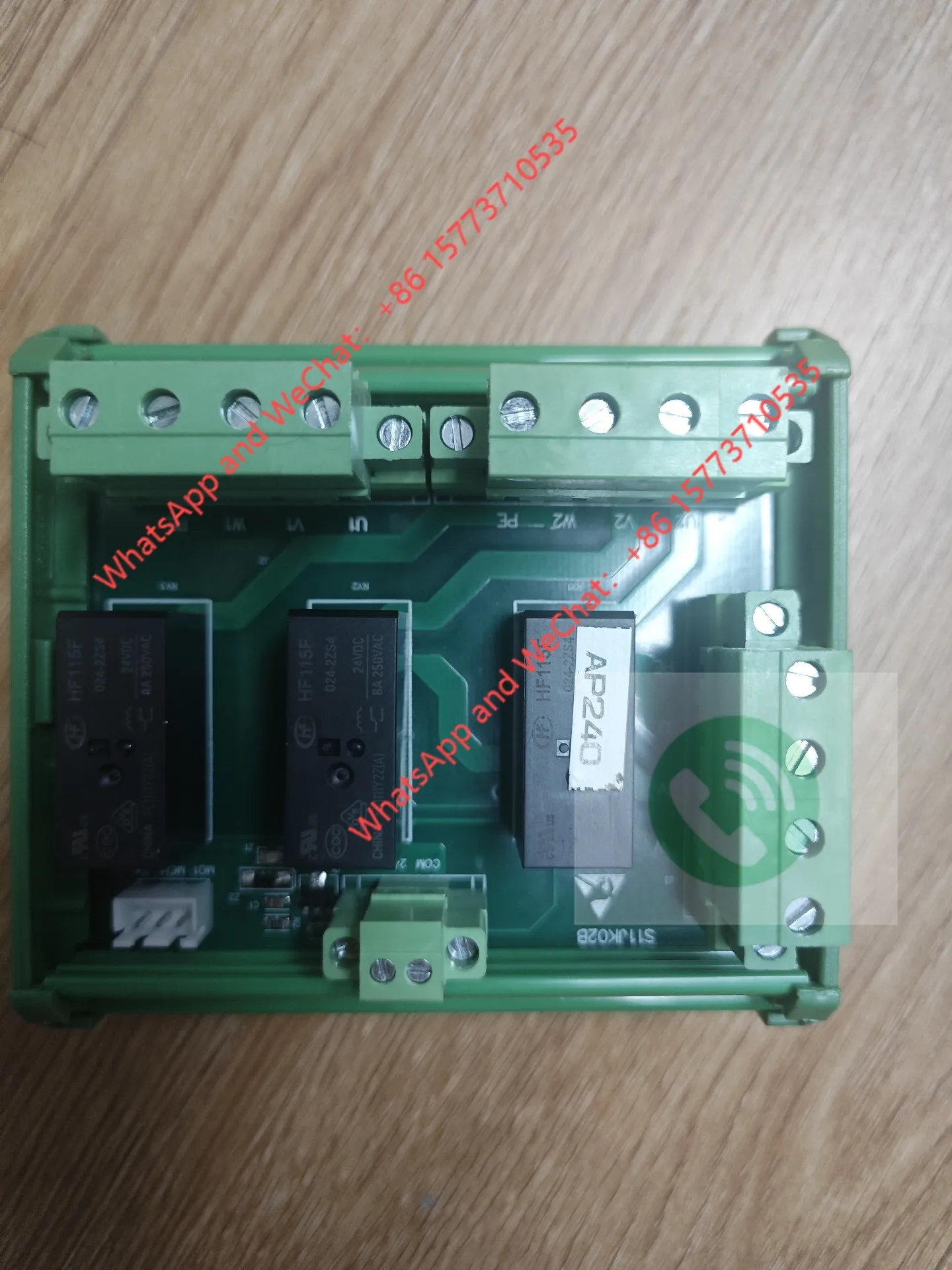 Mazak machining center, tool arm tool changer relay control board, disassembled part.