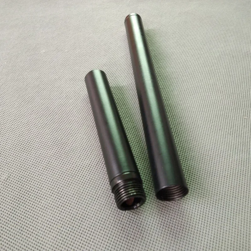 1PCS Diameter 19mm Black Floor Lamp 17mm Inner Teeth Connecting Straight Tube Hollow Tube For Desk /Floor Lamp DIY Accessories