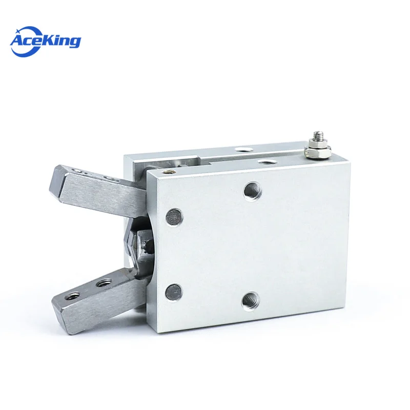 HFY pneumatic finger cylinder MHC2-10D/16D/20D/25D/32D/40D/S fulcrum open close clamp