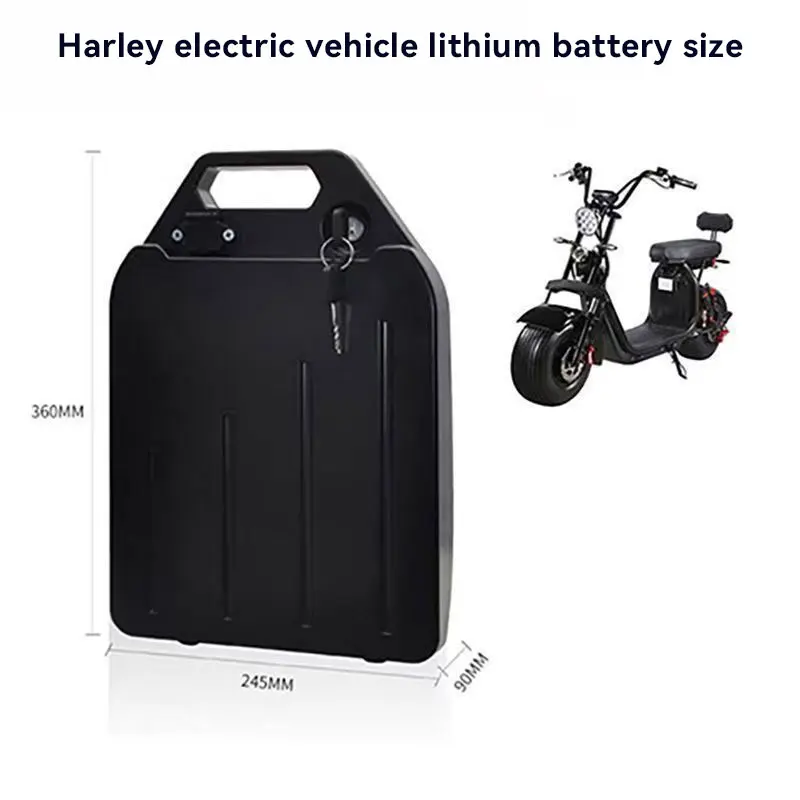 

60V Harley Lithium Battery is used for various Harley styles of lithium-ion batteries