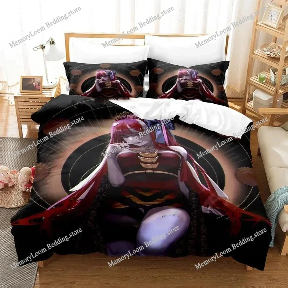 Anime Kureiji Ollie KUREIJI OLLIE Bedding Set Boys Girls Twin Queen Size Duvet Cover Pillowcase Bed Kid Adult Home Textileextile