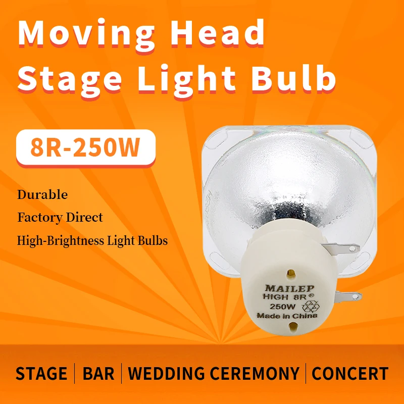 

Hot sale 250W 8R Lamp MSD Platinum For Beam Sharpy Moving Head Beam Light Bulb