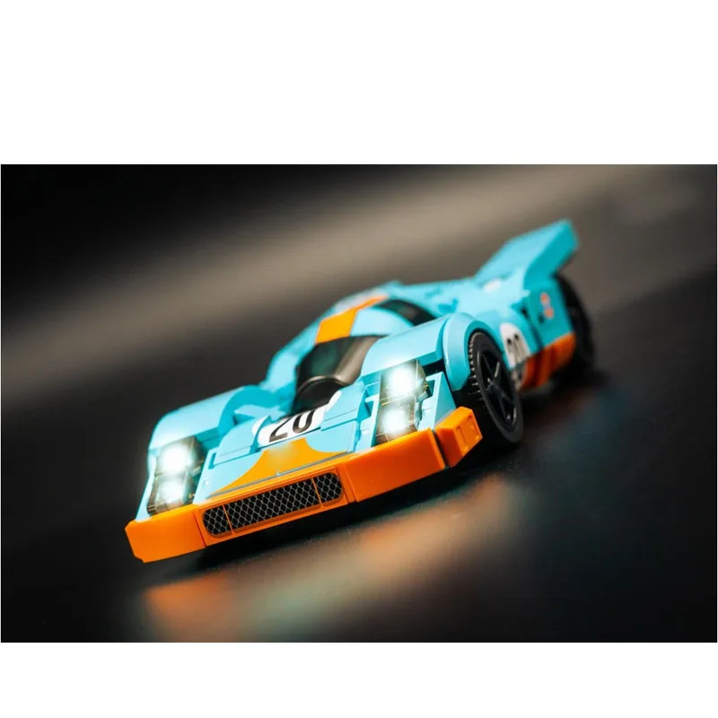 MOC-134392 Ikonische F1 Sportwagenrennen Bausteine Modell 238 Teile MOC Kreative Jungen Kinder Geburtstag Bausteine Spielzeug Geschenk