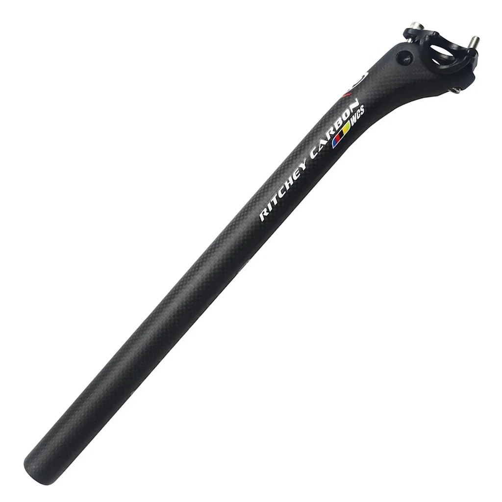 FULL Carbon Seatpost 27.2/30.8/31.6mm matte/Gloss 3k Carbon Fiber MTB/Road Bicycles Carbon Fiber seat post Light 350/400mm