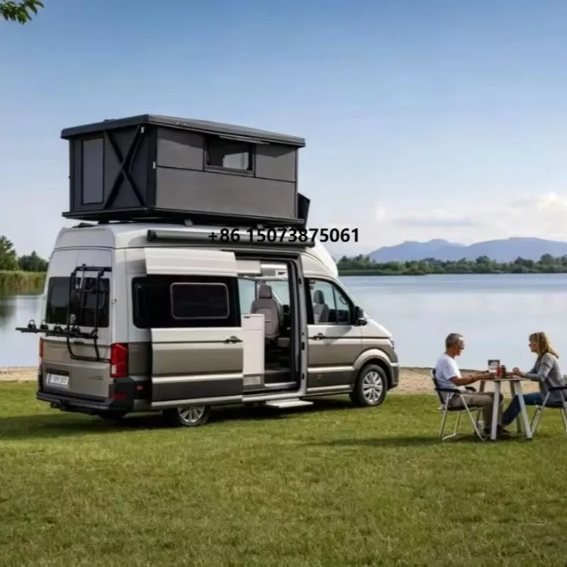 Overlanding Adventure Campervan Rooftop Tent in Bigger Size Super Living Space