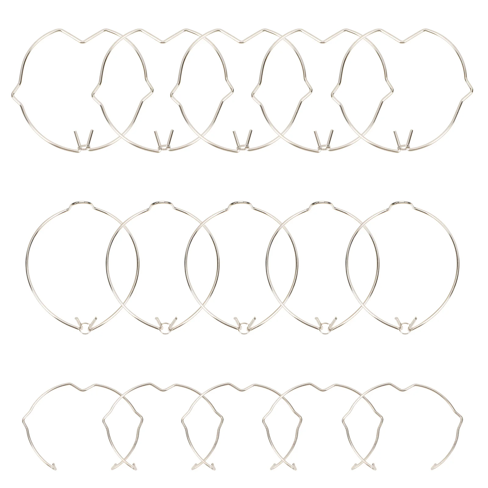 30Pcs Lamp Spring Clip Replacement Strong Capacity Retaining Rings Halogen Light Accessories Light Spring Clip