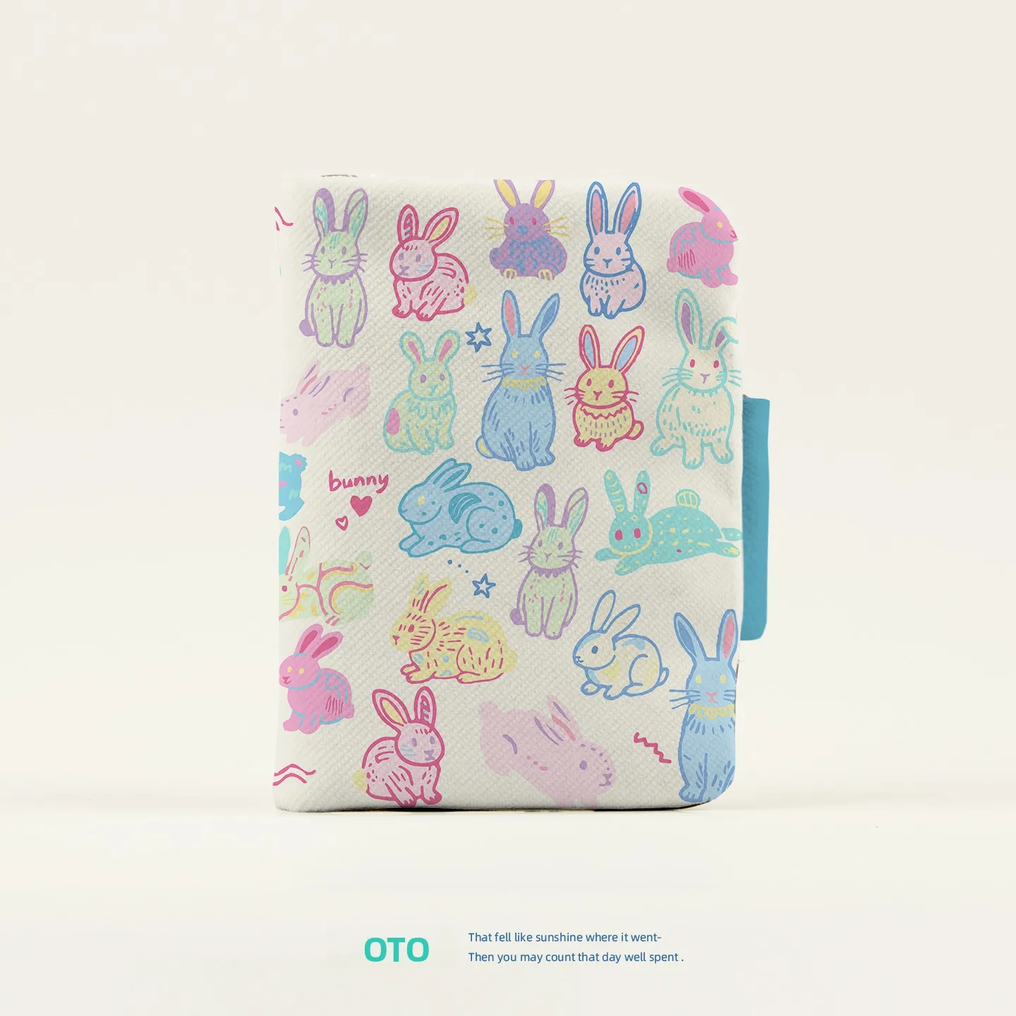 hand-drawn-travel-passport-holder-portable-bunny-rabbit-design-bank-card-and-travel-document-organizer-protective-cover