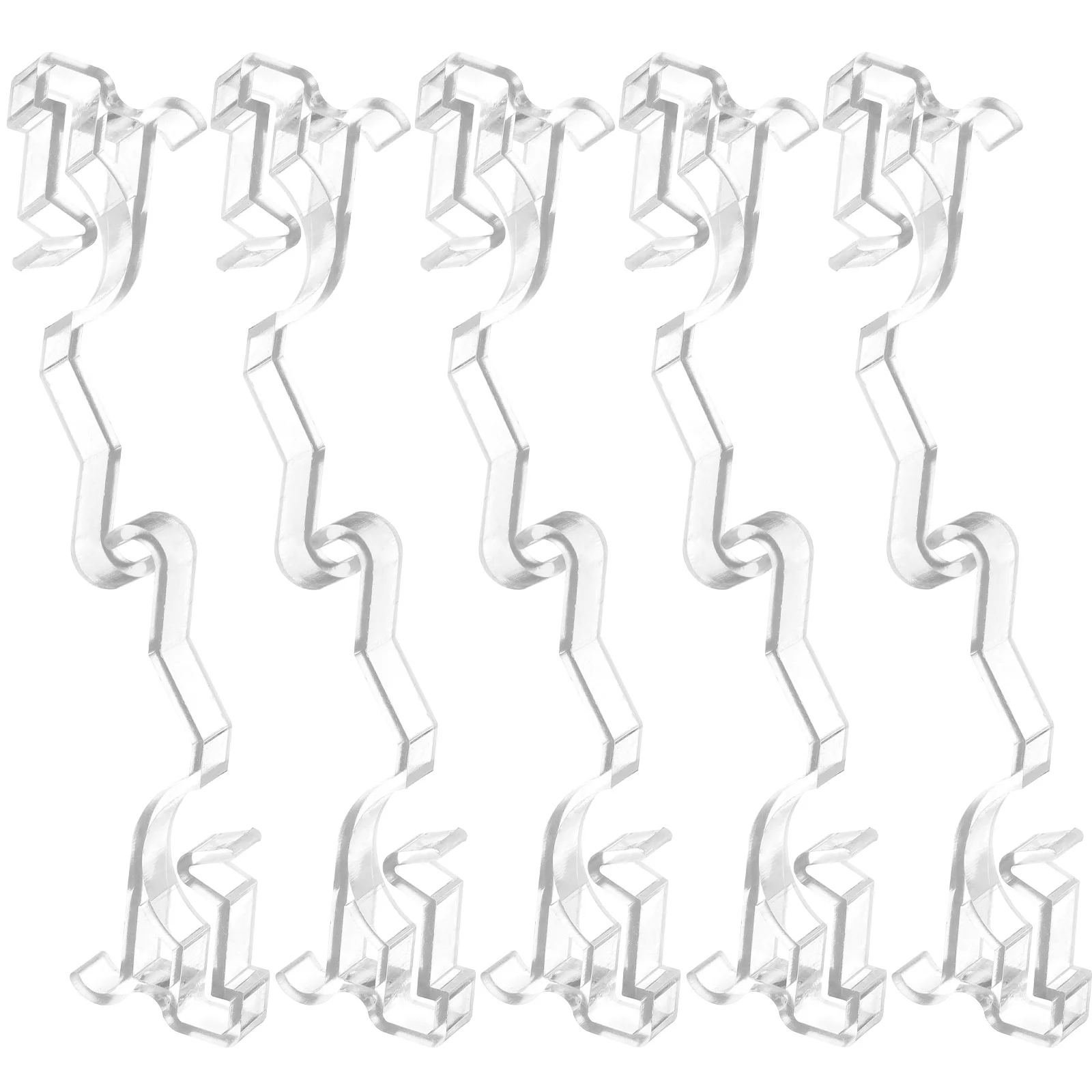 

10Pcs Window Blind Clips Clear Valance Retainer Clips Blind Valance Replacement Parts for Vertical Blinds Secure Fit No Slip