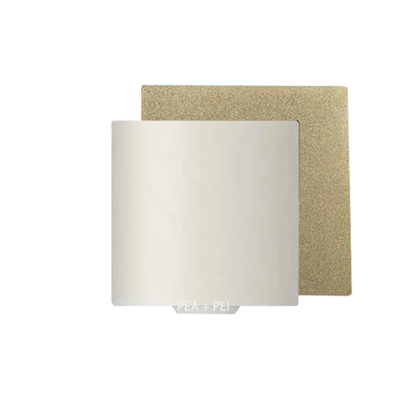 ENERGETIC 210x210mm KP3S Pro PEI Folha Dupla Face Texturizada PEI E Suave Specular PEA Primavera Placa de Construção de Aço Cama Magnética