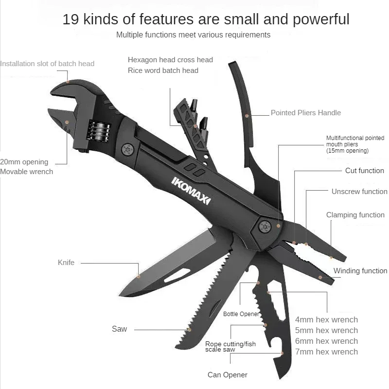 Multifunctional adjustable wrench tool loose Special wrench for hardware faucet tools set wrench set