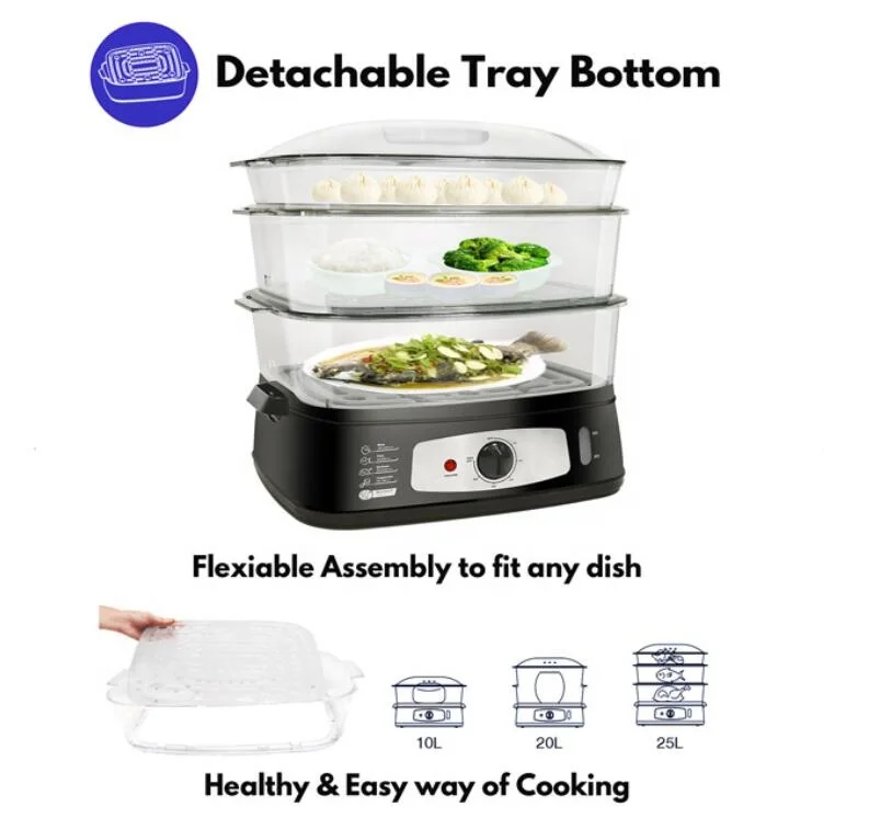 Vaporizzatori elettrici per alimenti multifunzione industriali per cottura a vapore della migliore vendita in fabbrica