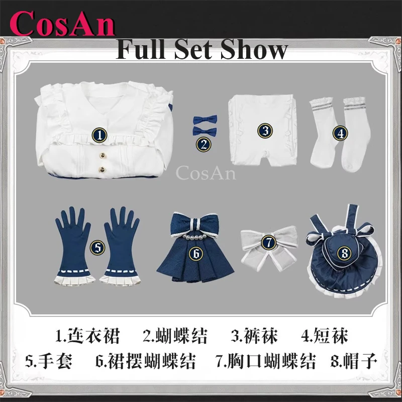 كوسان لعبة الهوية الخامس إيما وودز/حديقة أزياء تنكرية LanGuiJingMeng فستان موحد حلو ملابس لعب الأدوار في حفلات الهالوين #6