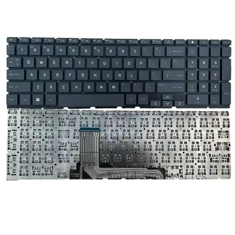 & teclado RU/EUA para HP Victus 16-e0078ur 16-e ‎       16-e0010nr ‎       16-e0043nr 16-e0075ax TPN-Q263 16-E 16-D 16-D0030 16T-D00