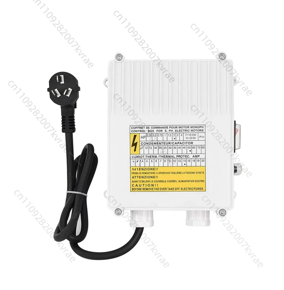 installed-special-220v-submersible-deep-well-pump-control-box-submersible-pump-external-capacitor-box-switch-box