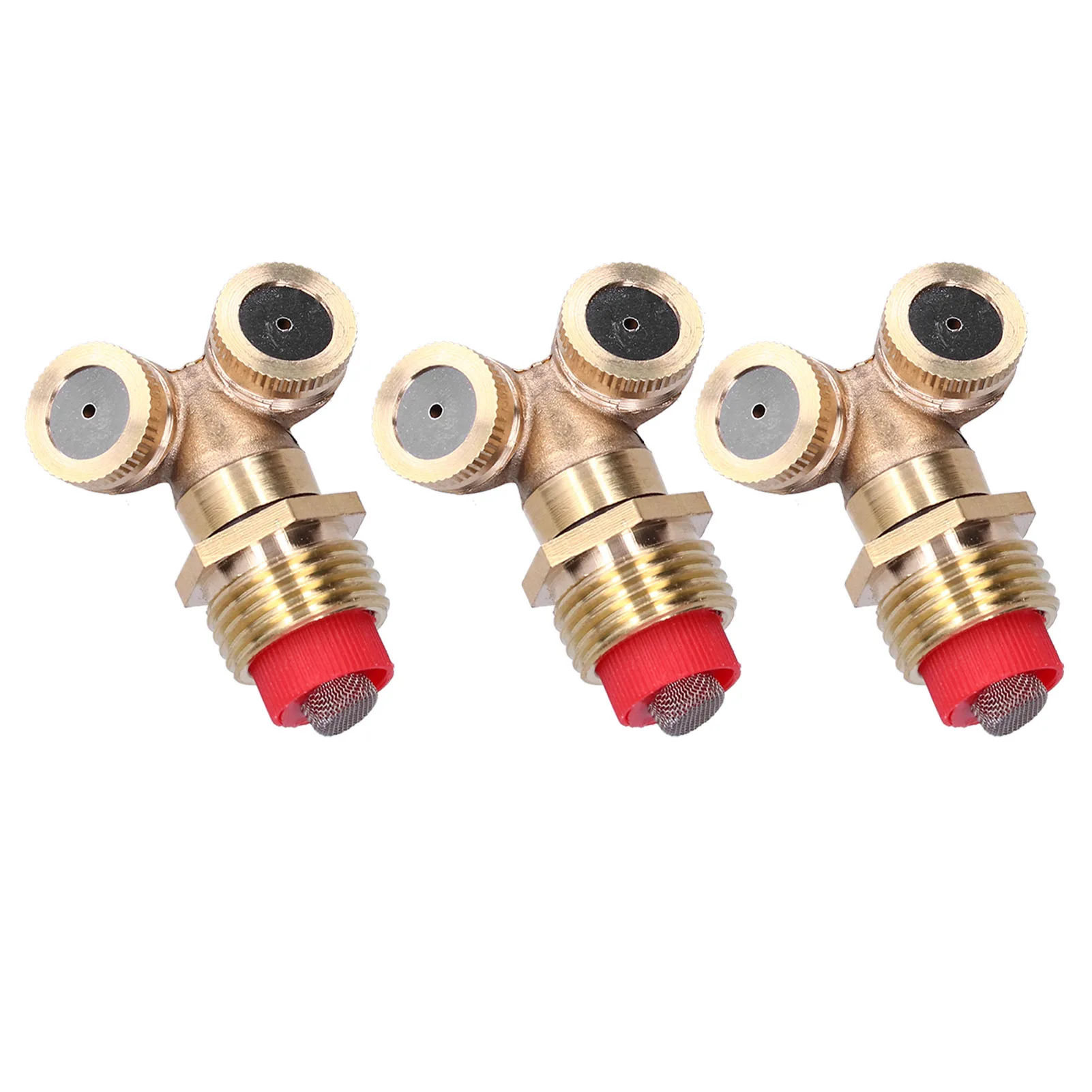 3Pcs Agricultural Spray Nozzle with Filter G1/2 Male Thread Irrigation Mist Sprinkler Head