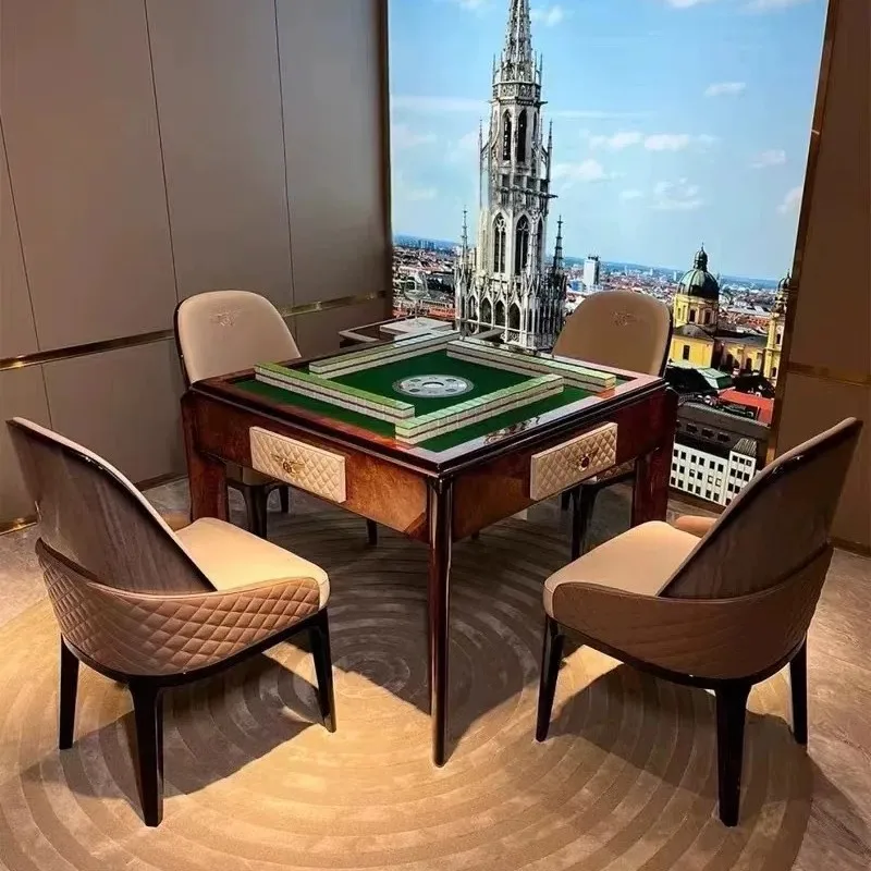 طاولة ما جونغ، شطرنج من الخشب الصلب وغرفة بطاقات، مبيعات المصنع مباشرة أوتوماتيكية بالكامل