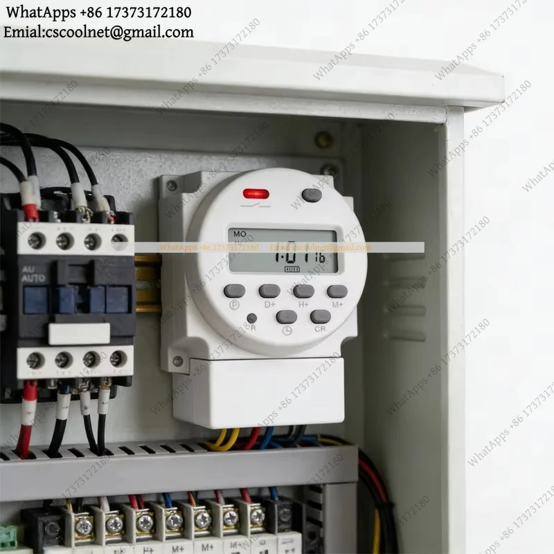 k06 220V 110V 24V 12V CN101A Timer Switch Digital LCD Power Programmable Time Relay 16A CN101 Electrical Accessories