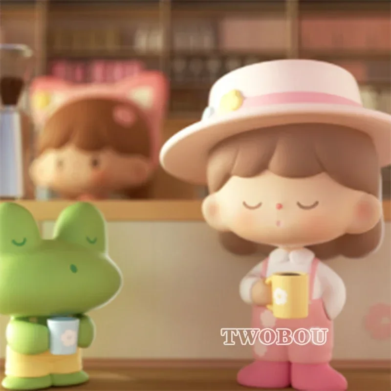 

FINDING UNICORN Zzoton Sakura Coffee Shop Series Blind Box Toys Kawaii Anime Action Figure Surprise Mystery Box Dolls Girls Gift