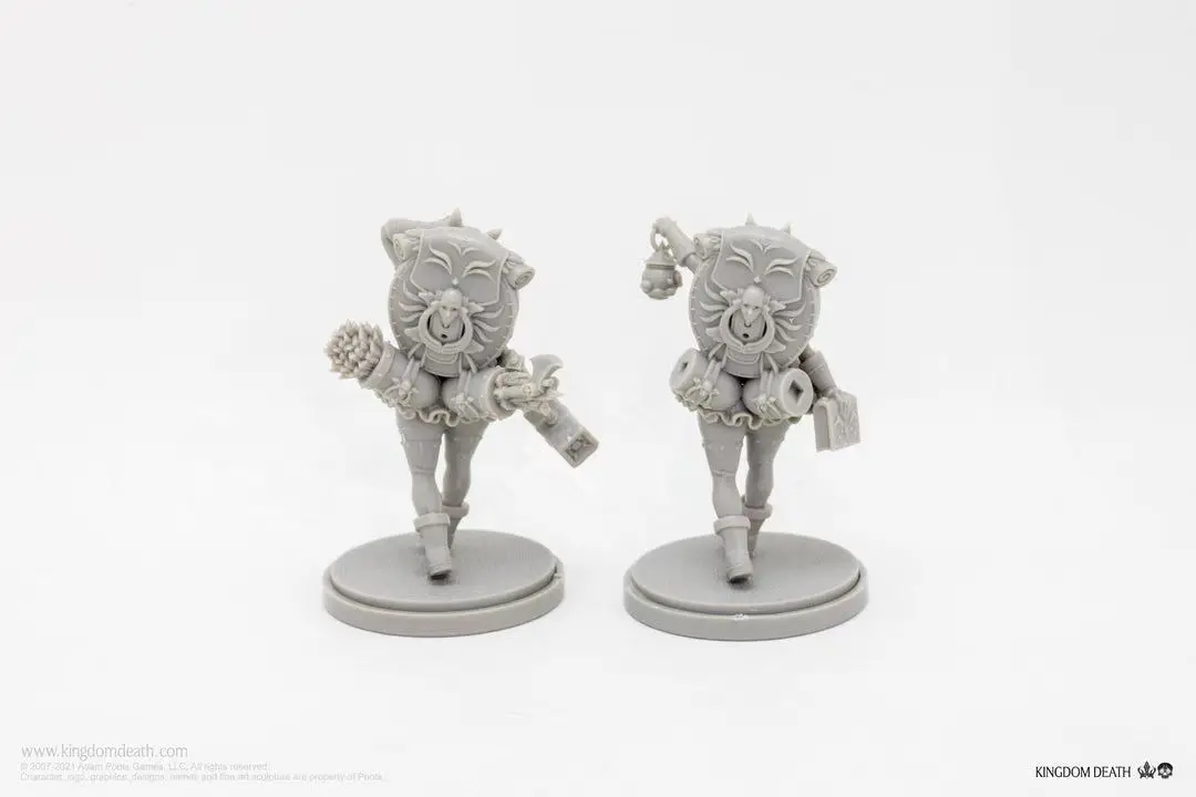 model kit resin kit   KINGDOM DEATH KD 28415 Beauty Soldier (two people) Collectible Unassembled Sculpture for Hobbyists