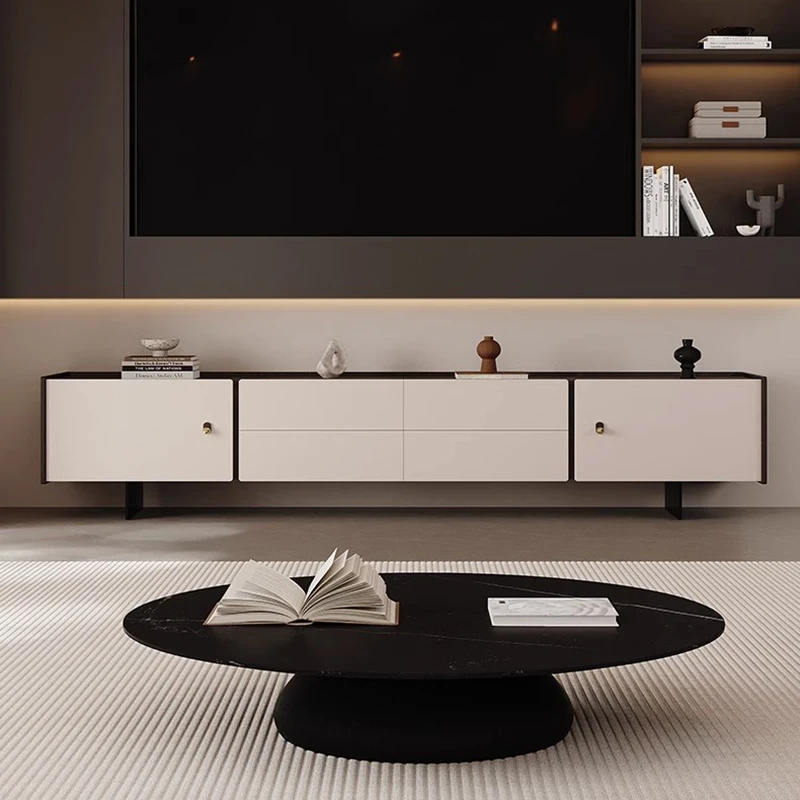 Модный современный шкаф для телевизора, уникальный роскошный простой шкаф для ТВ-консолей, европейский дисплей, мебель для телевизионного салона Meuble