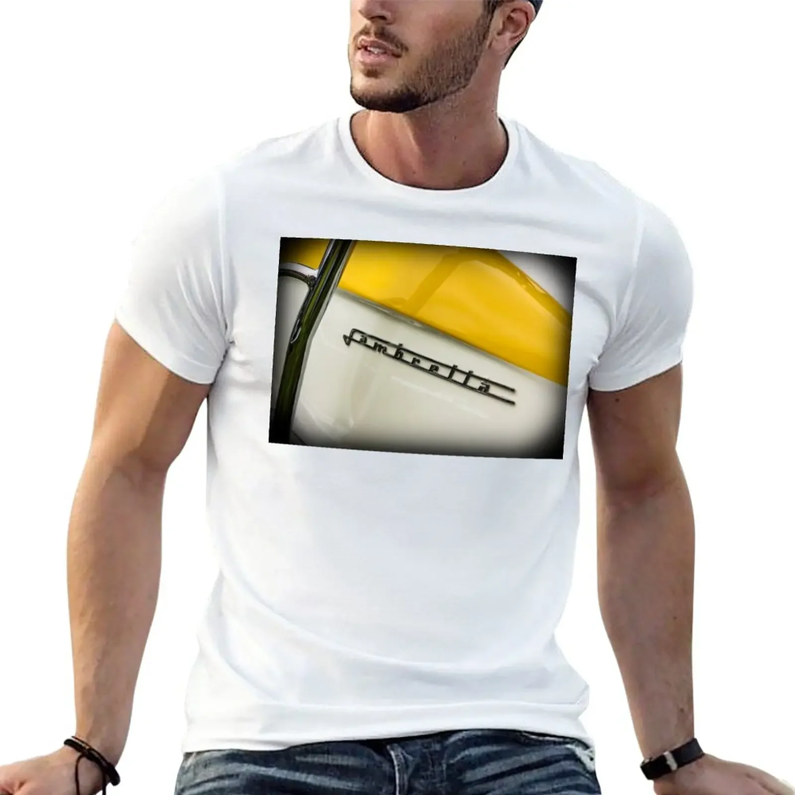 New Lambretta T-Shirt tops tees anime mens graphic t-shirts pack