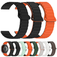 Magnetic Silicone Straps for Zeblaze stratos 4 3 2 GPS/Vibe 7/Pro/Lite/GTR GTS Replace Bracelet Mi Watch 2 Pro S4 S1 22mm Correa