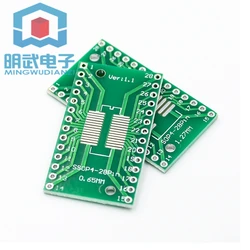 QFP32 SOP16 SSOP16 TSSOP16 Patch To Straight DIP 0.65/1.27mm Adapter Board