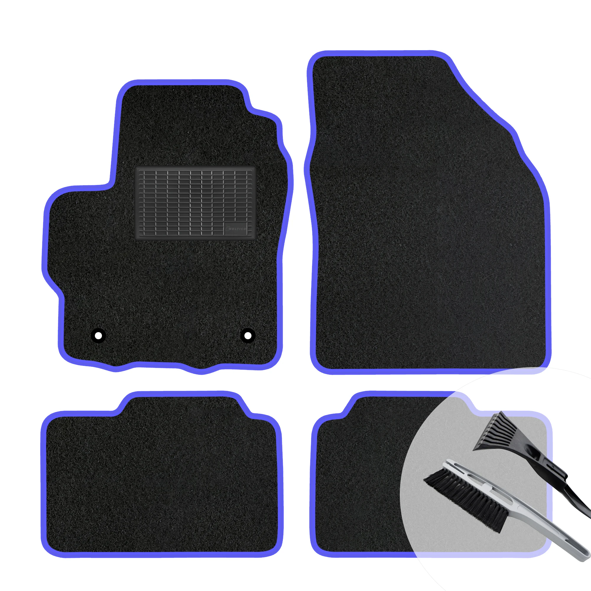 Veloursmatten set voor Nissan Micra II K11 1992-2002