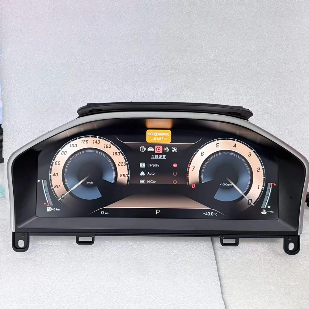Picture 6: For Volvo XC60 S60 2015 2016 2017Carplay Speed Meter LCD Cluster Instrument Panel Android Screen Multimedia Player Dashboard