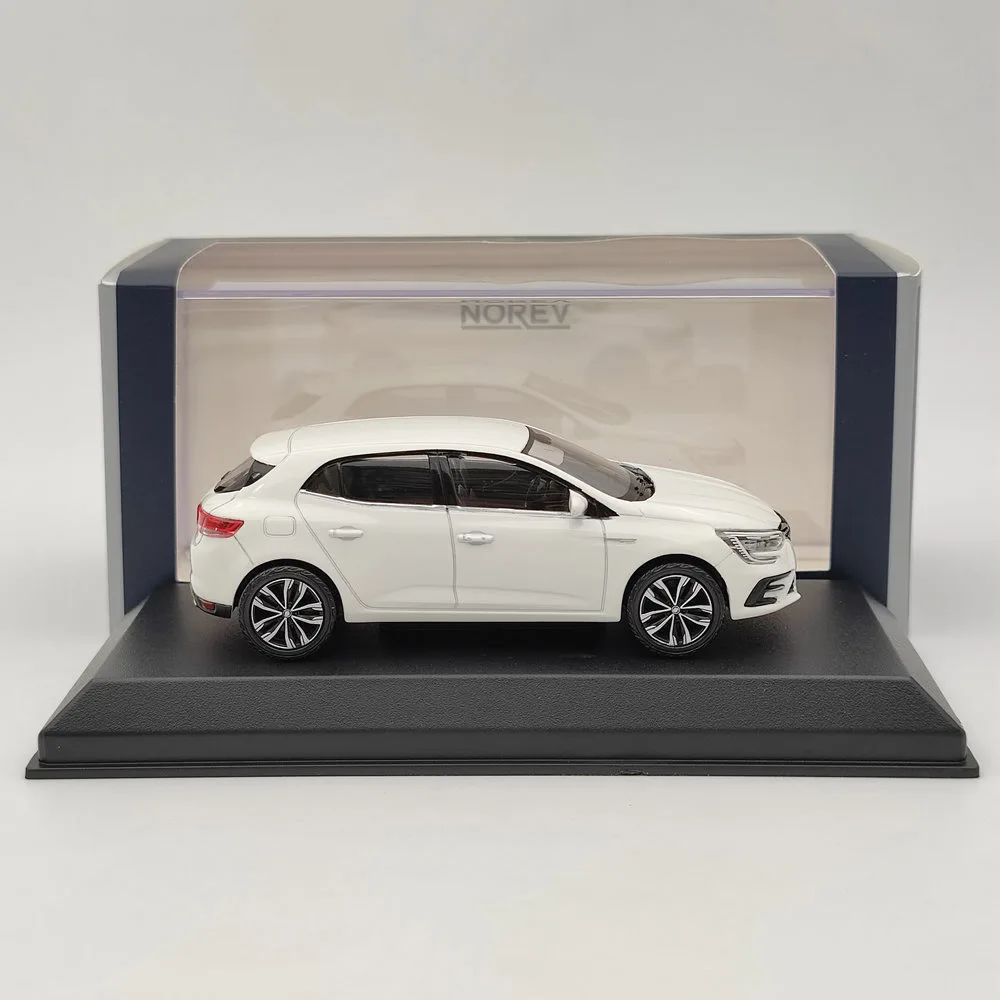 

1/43 Norev Megane 2020 White Diecast Models Car Christmas Gift Limited Collection Auto Toys