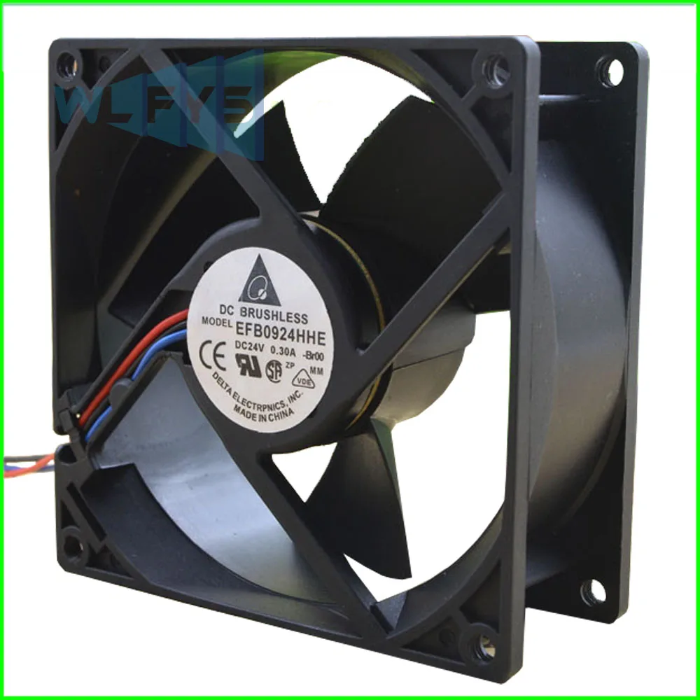 Server Koelventilator Geschikt Voor Delta FFB0924EHE 9238 90Mm 92Mm Dc 24V 0.75A 3-Pin Inverter server Koelventilator Behuizing Axiale