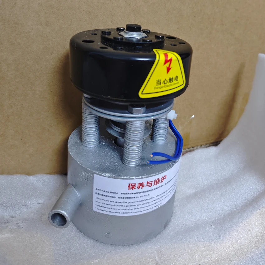 400W Micro turbine hydroelectric generator 220v pure copper coil aluminum alloy water force generator for outdoor lighting ect.